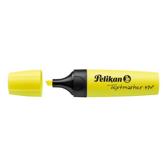 Pelikan - 490 Textmarker marcador 1 pieza(s) Amarillo