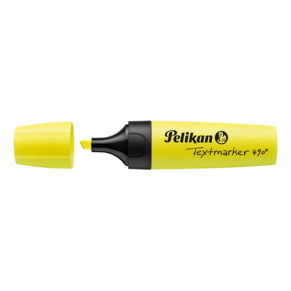 Pelikan - 490 Textmarker marcador 1 pieza(s) Amarillo