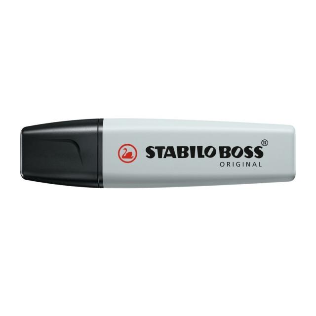STABILO - Boss Original Pastel marcador 1 pieza(s) Punta de cincel Gris