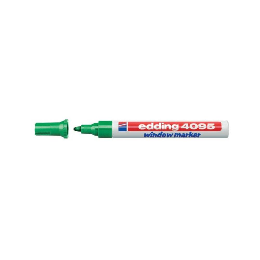 Edding - 4095 marcador 10 pieza(s) Grueso Verde