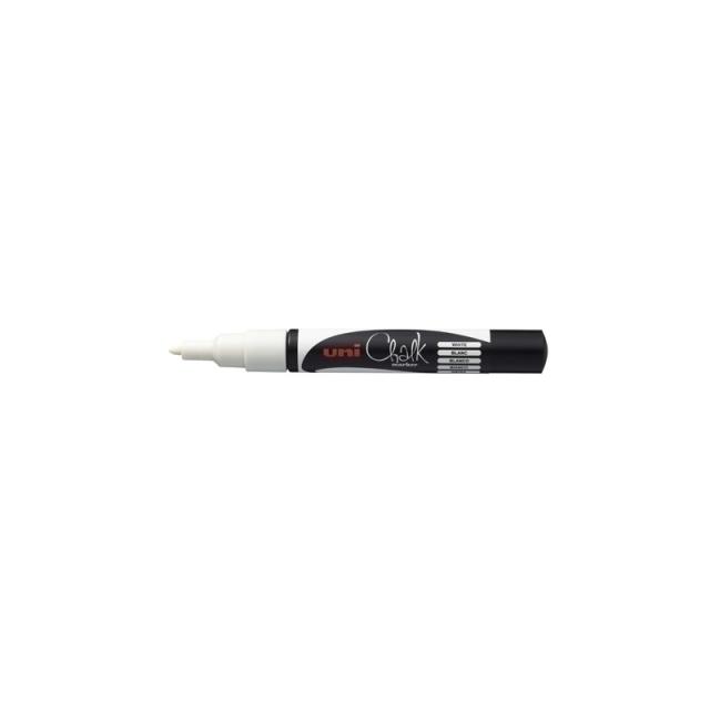 Uni-Ball - ROTUL.UNIBALL CHALK MARKER PWE-3MS BLANC