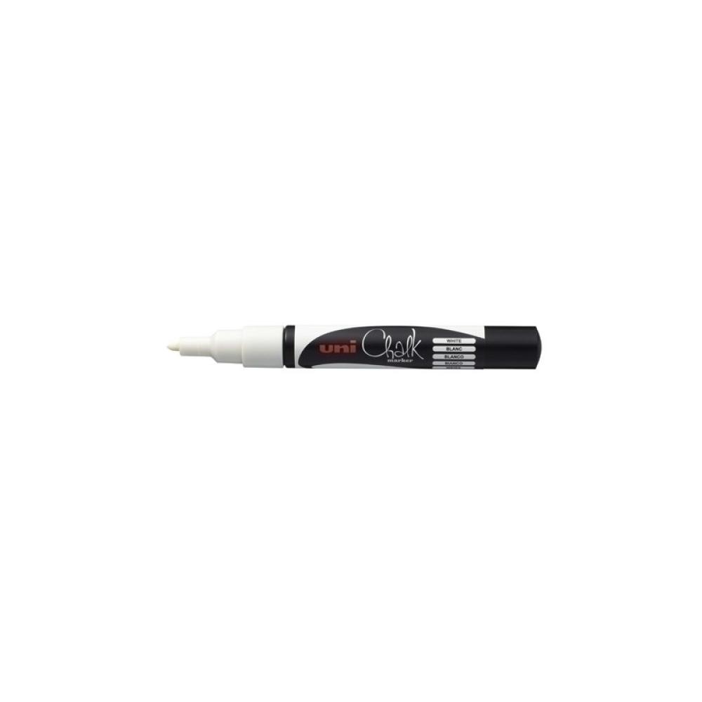 Uni-Ball - ROTUL.UNIBALL CHALK MARKER PWE-3MS BLANC