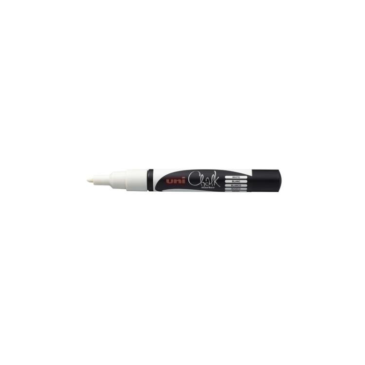 Uni-Ball - ROTUL.UNIBALL CHALK MARKER PWE-3MS BLANC