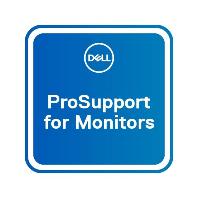 DELL - Actualización de 3 años Basic Advanced Exchange a 5 años ProSupport for monitors - ML3_3AE5PAE