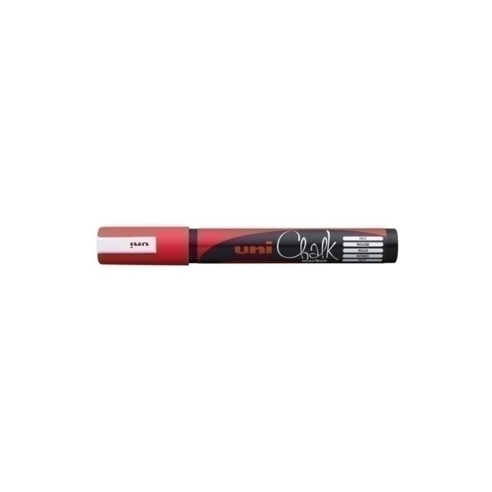 Uni-Ball - ROTUL.UNIBALL CHALK MARKER PWE-5M ROJO