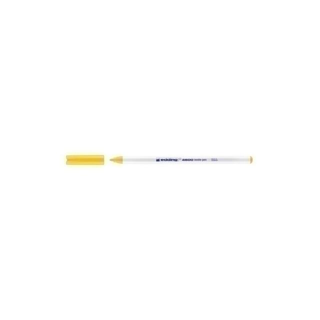Edding - ROTUL.EDDING 4600 TELA FINO AMARILLO - Pack de 10 unidades