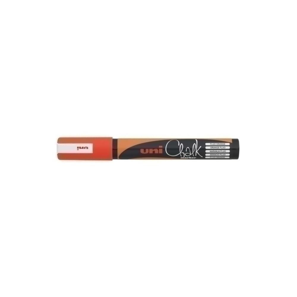 Uni-Ball - ROTUL.UNIBALL CHALK MARKER PWE-5M NARANJ