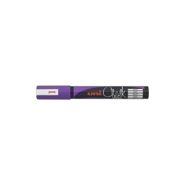 Uni-Ball - ROTUL.UNIBALL CHALK MARKER PWE-5M VIOLET