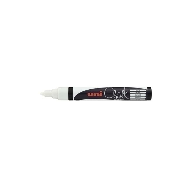 Uni-Ball - ROTUL.UNIBALL CHALK MARKER PWE-5M BLANCO