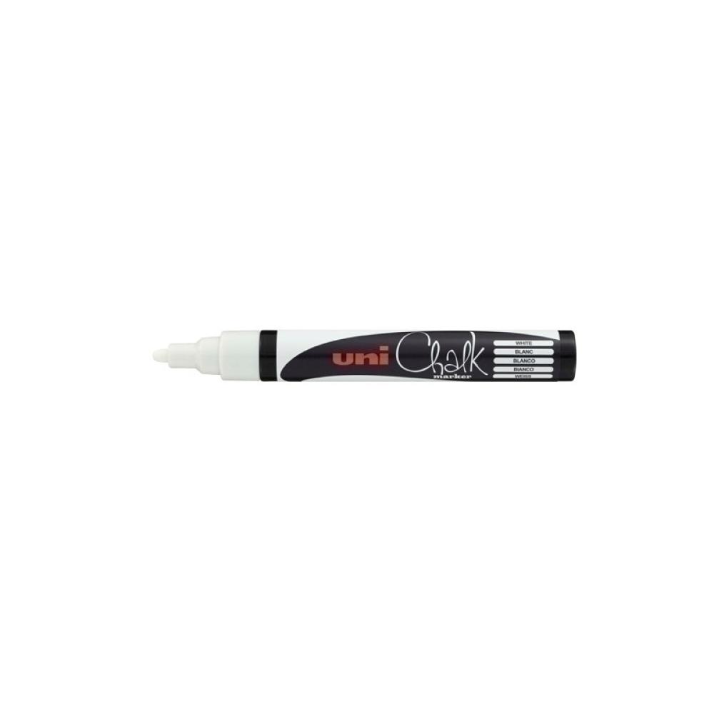 Uni-Ball - ROTUL.UNIBALL CHALK MARKER PWE-5M BLANCO