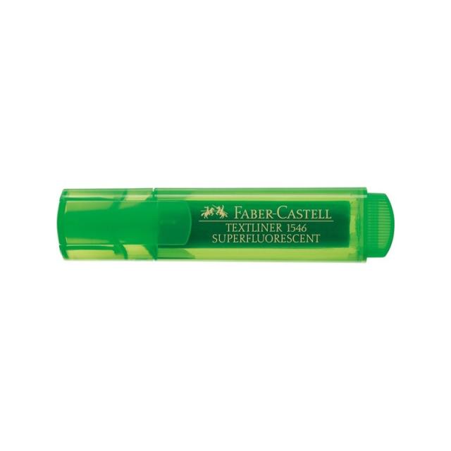 Faber-Castell - TEXTLINER 1546 marcador 1 pieza(s) Punta de cincel/fina Verde claro