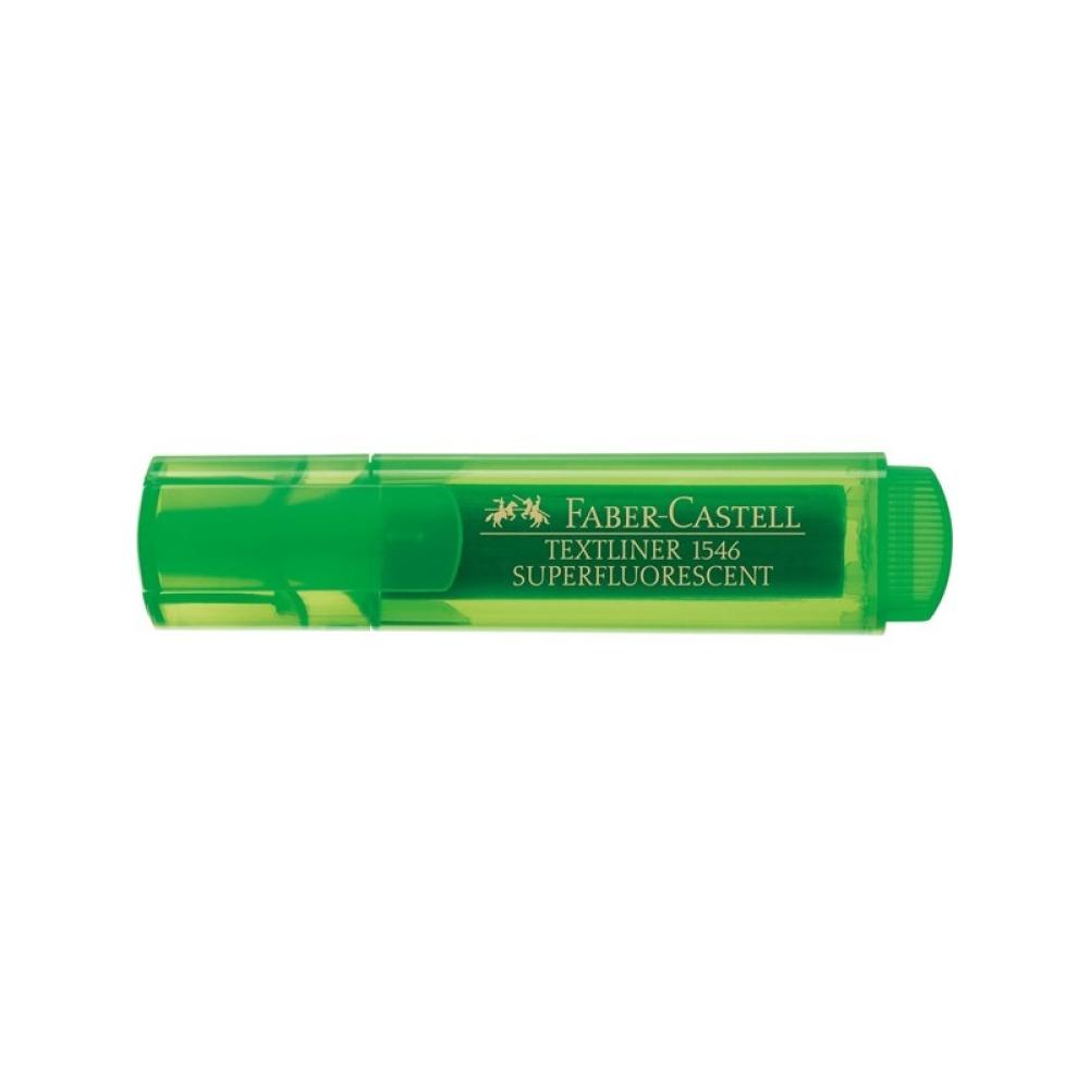 Faber-Castell - TEXTLINER 1546 marcador 1 pieza(s) Punta de cincel/fina Verde claro