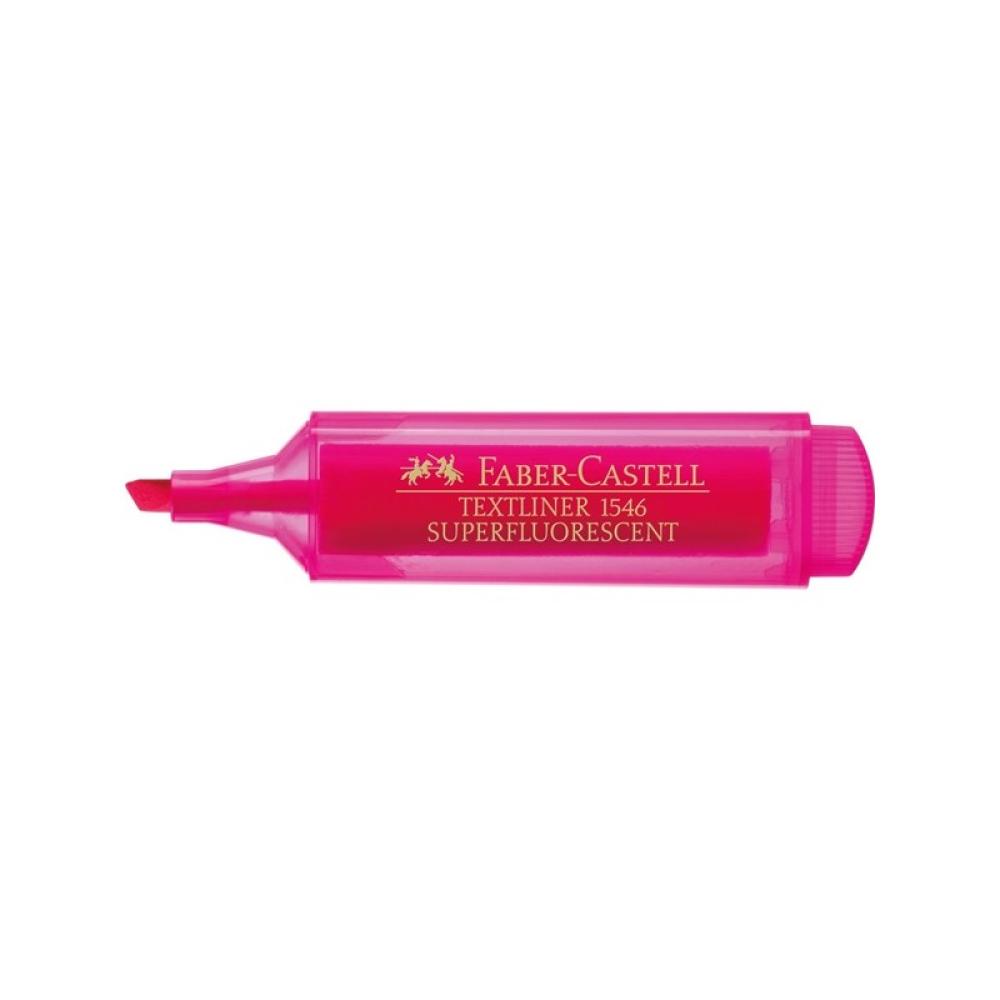 Faber-Castell - TEXTLINER 1546 marcador 1 pieza(s) Punta de cincel/fina Rosa