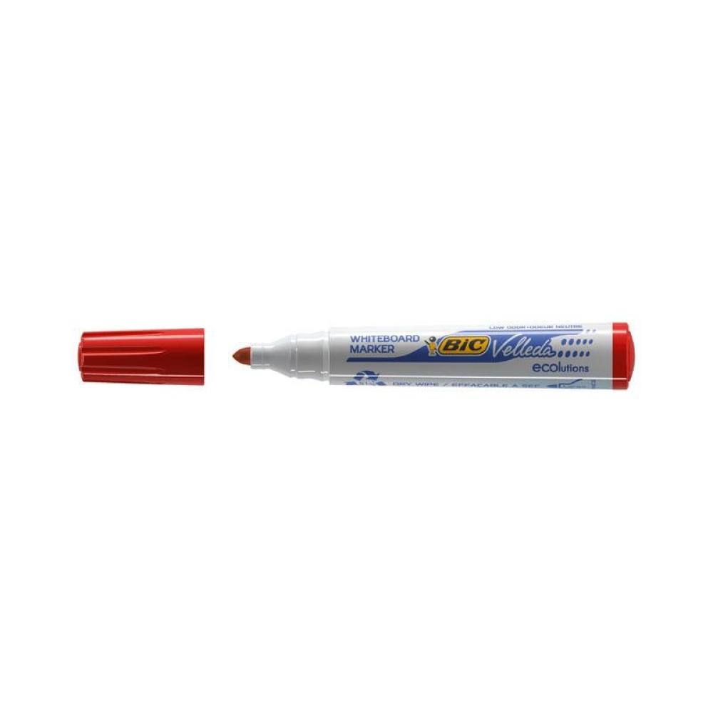 BIC - Whiteboard Velleda ECOlutions 1701 marcador 12 pieza(s) Rojo