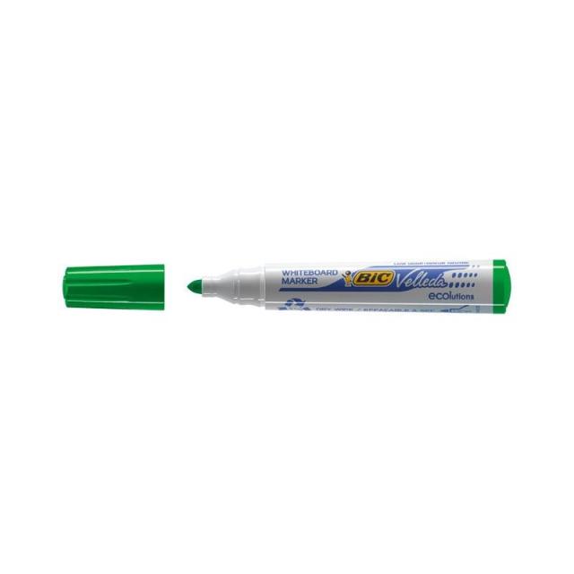 BIC - Whiteboard Velleda ECOlutions 1701 marcador 12 pieza(s) Verde