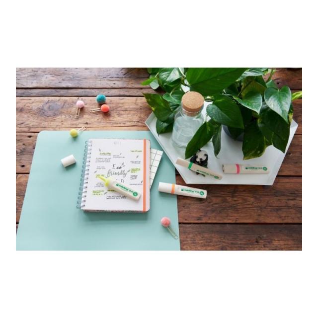 Edding - 24 EcoLine marcador 1 pieza(s) Punta de cincel Rosa