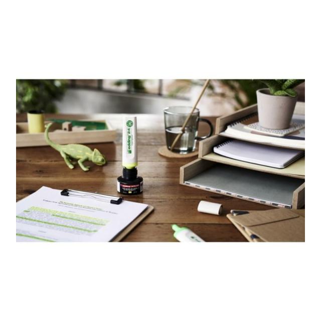 Edding - 24 EcoLine marcador 1 pieza(s) Punta de cincel Rosa