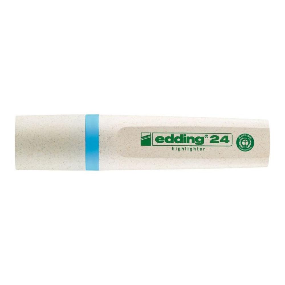 Edding - 24 EcoLine marcador 1 pieza(s) Punta de cincel Azul