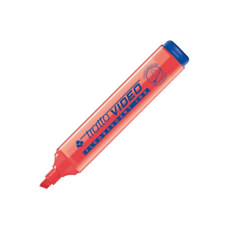 Tratto - 830206 marcador 1 pieza(s) Punta de cincel Rojo