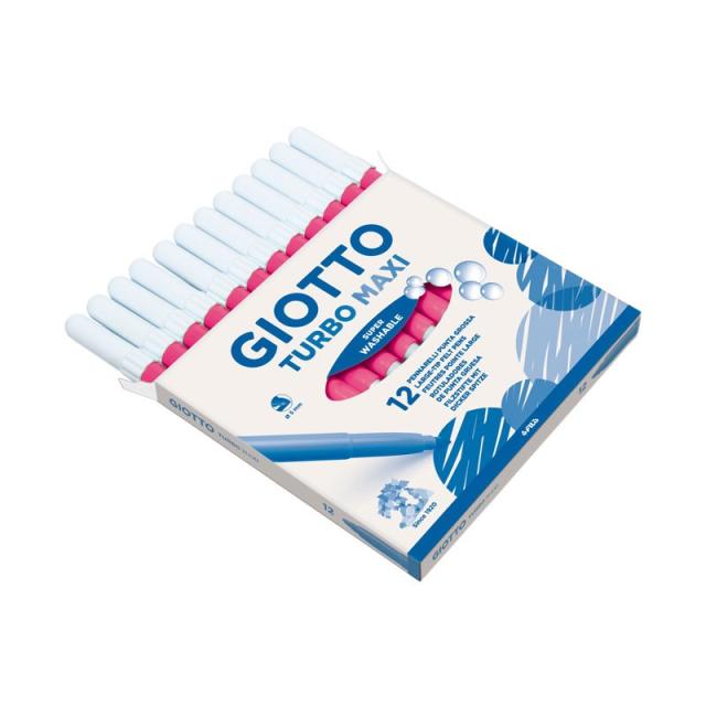 Giotto - F456009 marcador 12 pieza(s) Magenta