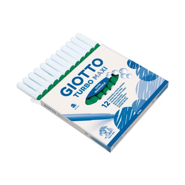 Giotto - F456020 marcador 12 pieza(s) Verde