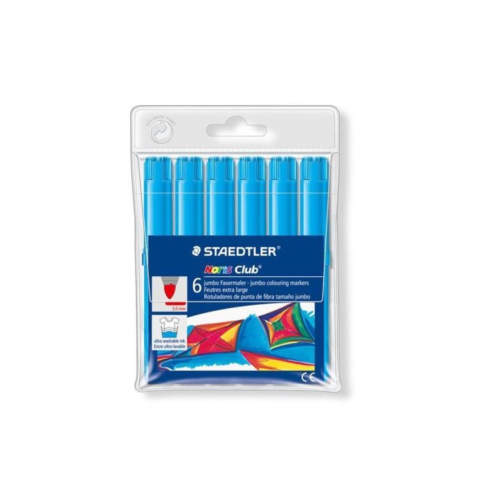 Staedtler - Noris Club marcador 6 pieza(s) Azul - 340 WP6-30