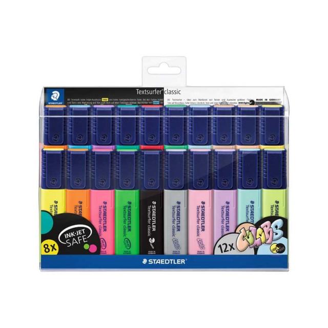 Staedtler - 364 WP20 marcador 20 pieza(s) Surtido Colores surtidos