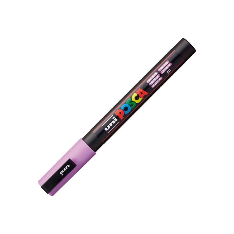 Uni-Ball - MARCADOR UNI-BALL POSCA PC3M 0.9-1.3MM LAVANDA