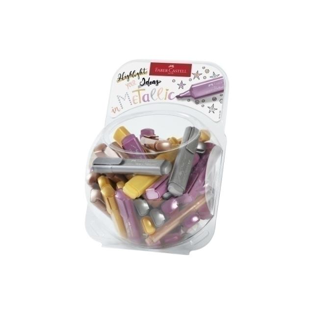 Faber-Castell - 154619 marcador 80 pieza(s) Metálico