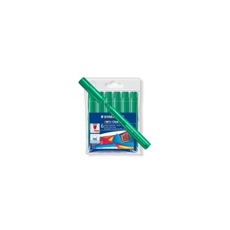 Staedtler - Noris Club marcador 6 pieza(s) Verde