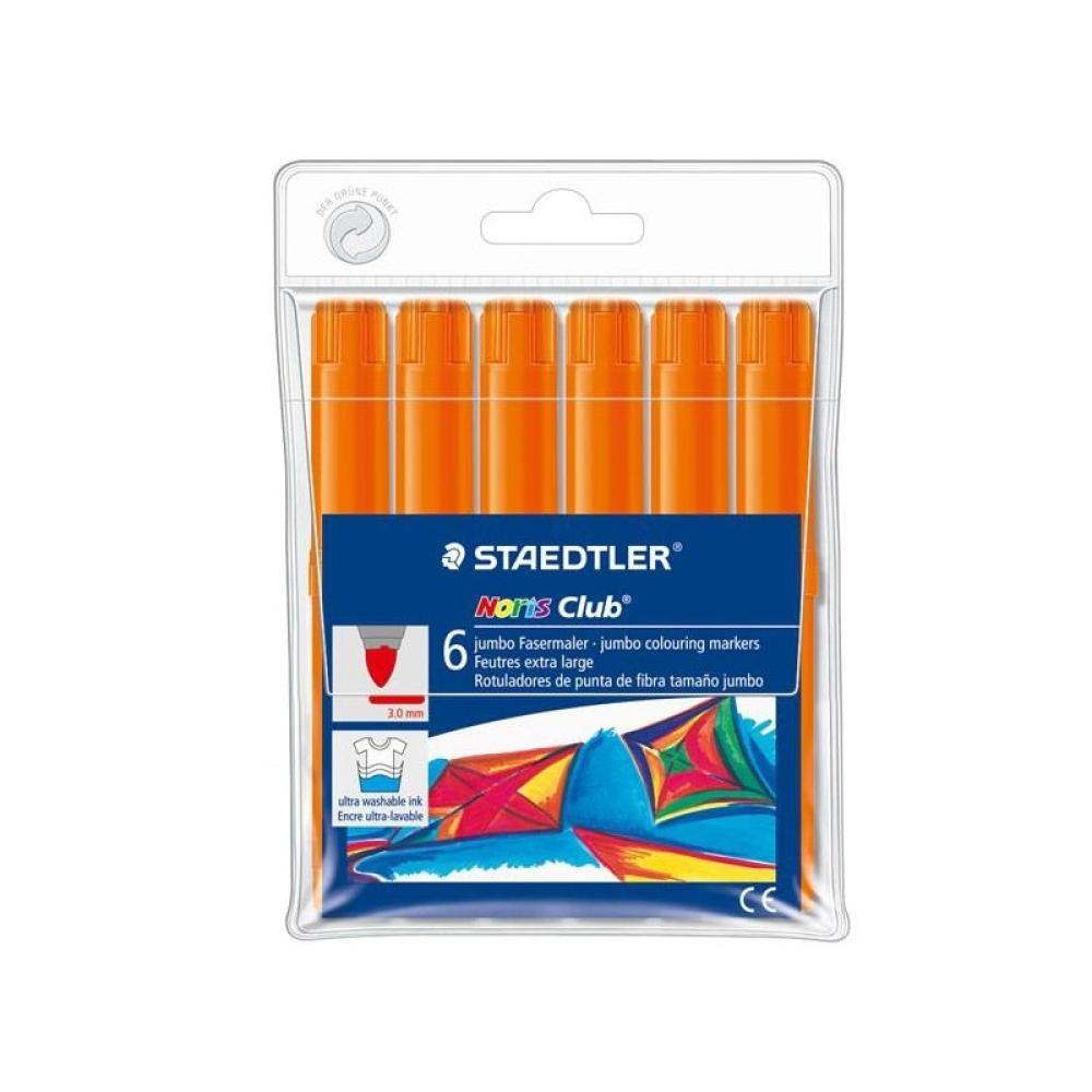 Staedtler - Noris Club marcador 6 pieza(s) Naranja