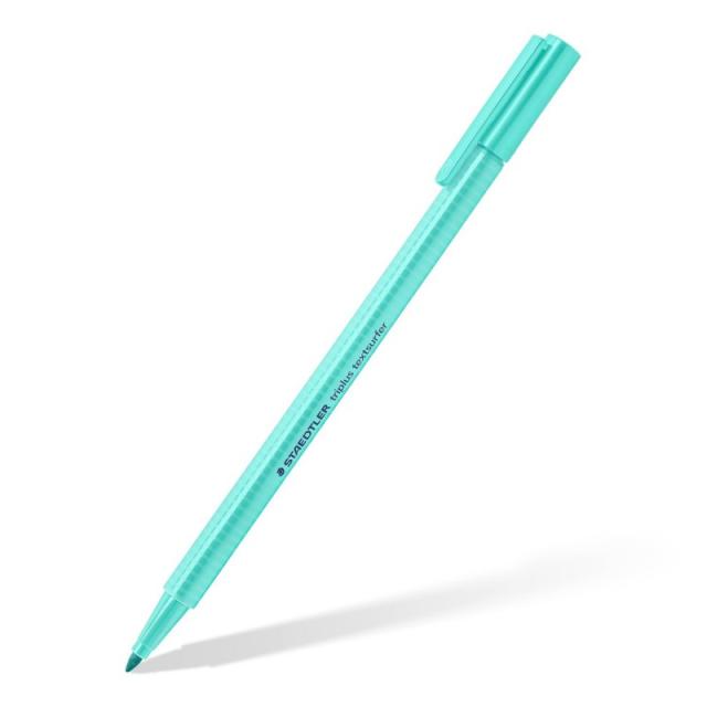 Staedtler - 362 C marcador 10 pieza(s) Punta redonda Negro, Marrón, Azul claro, Gris claro, Cal, Menta, Melocotón, Rosa, Violeta