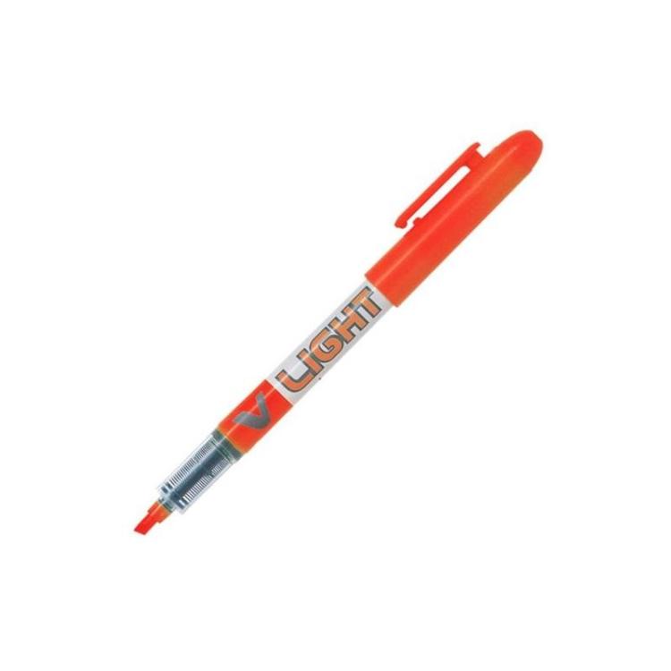 Pilot - PILOT MARCADOR FLUORESCENTE V LIGHT NARANJA FLUOR -12U-