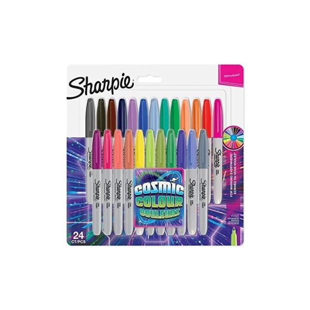 Sharpie - 2033672 marcador 24 pieza(s) Punta fina Colores surtidos