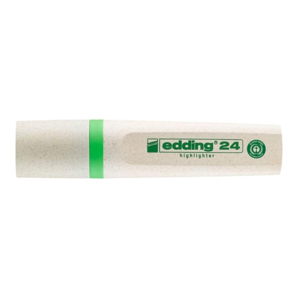 Edding - 24 EcoLine marcador 1 pieza(s) Punta de cincel Verde claro