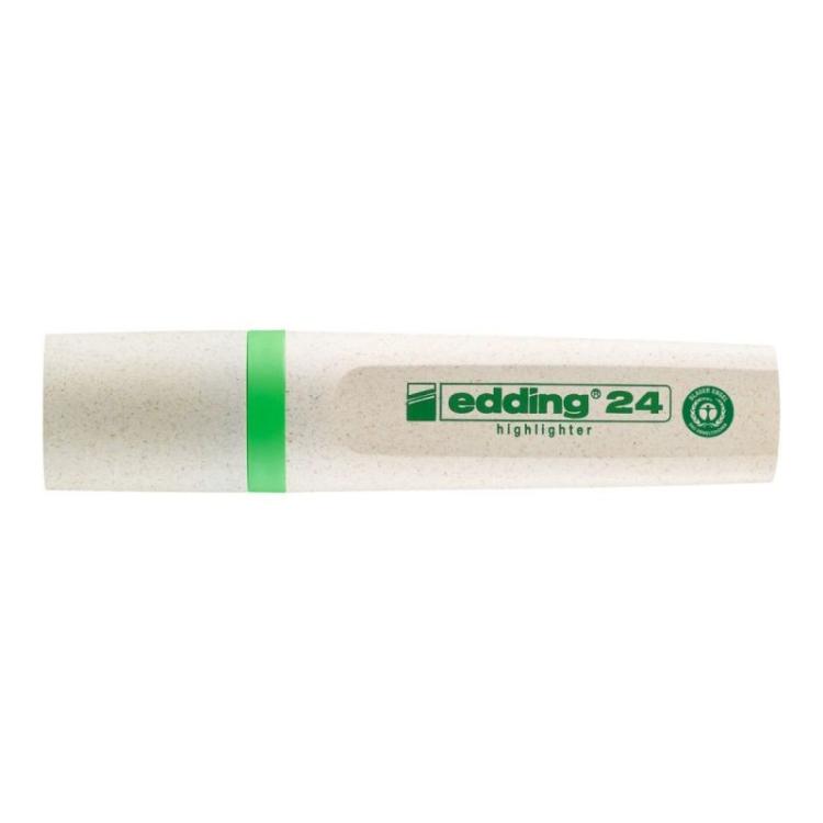 Edding - 24 EcoLine marcador 1 pieza(s) Punta de cincel Verde claro