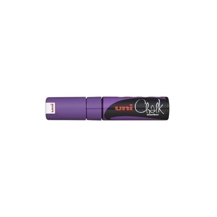 Uni-Ball - Pack 6 Unid ROTUL.UNIBALL CHALK MARKER PWE-8K VIOLET 140160000