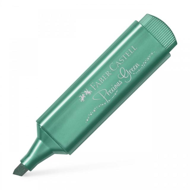 Faber-Castell - Textliner 46 marcador 10 pieza(s) Metallic green 154639