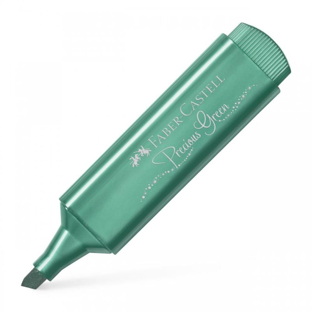 Faber-Castell - Textliner 46 marcador 10 pieza(s) Metallic green 154639