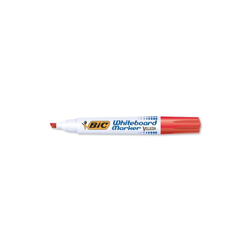 BIC - Velleda Whiteboard Marker 1751 marcador 1 pieza(s) Punta de cincel Rojo 904948