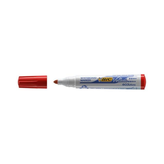 BIC - Whiteboard Velleda ECOlutions 1701 marcador 1 pieza(s) Rojo 904939