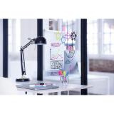 Edding - 95 Glass marcador 1 pieza(s) Punta redonda Negro