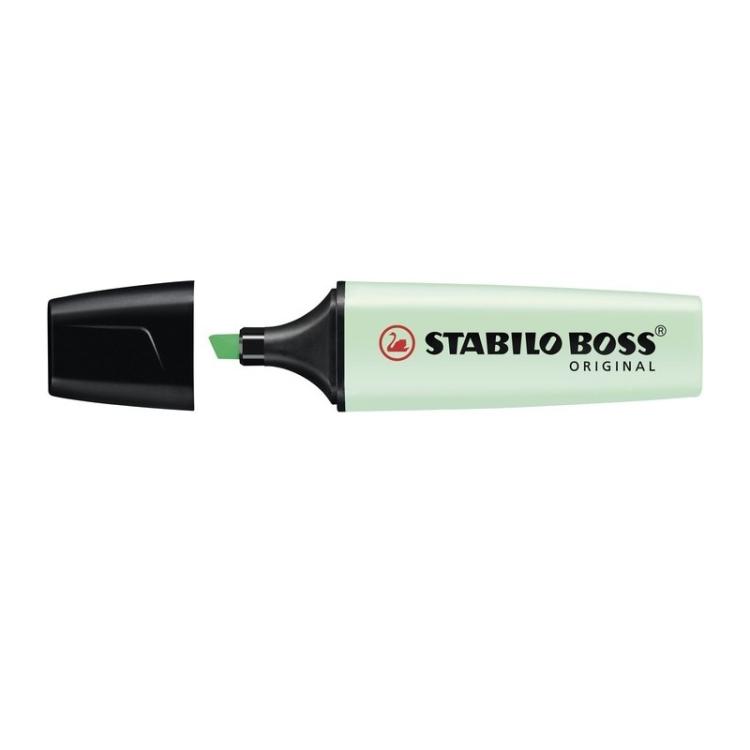 STABILO - BOSS ORIGINAL marcador 10 pieza(s) Punta de cincel Menta 70/116
