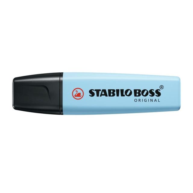 STABILO - BOSS Original Pastell marcador 10 pieza(s) Punta de cincel Azul 70/112