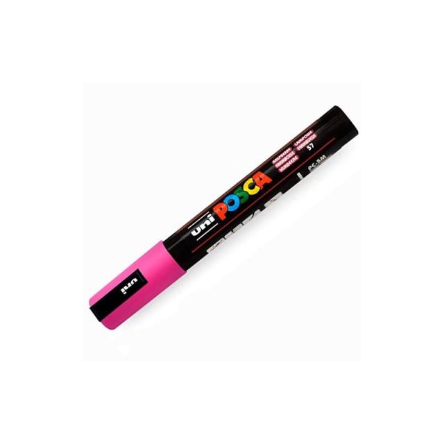 POSCA - POSCA MARCADOR PC-5M NO PERMANENTE PUNTA FORMA DE BALA 1,8 - 2,5 MM FRAMBUESA
