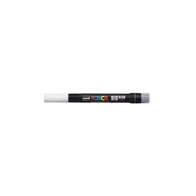 Uni-Ball - ROTUL.UNI-POSCA PCF-350 PINCEL BLANCO - Pack de 5 Unidades - 146605000