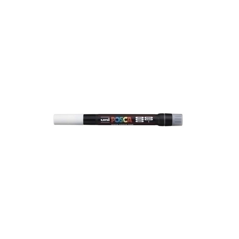 Uni-Ball - ROTUL.UNI-POSCA PCF-350 PINCEL BLANCO - Pack de 5 Unidades - 146605000