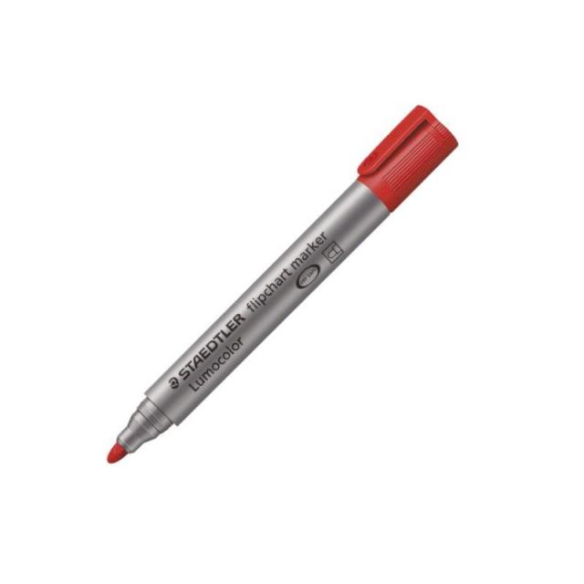 Staedtler - Lumocolor marcador 1 pieza(s) Punta redonda Rojo