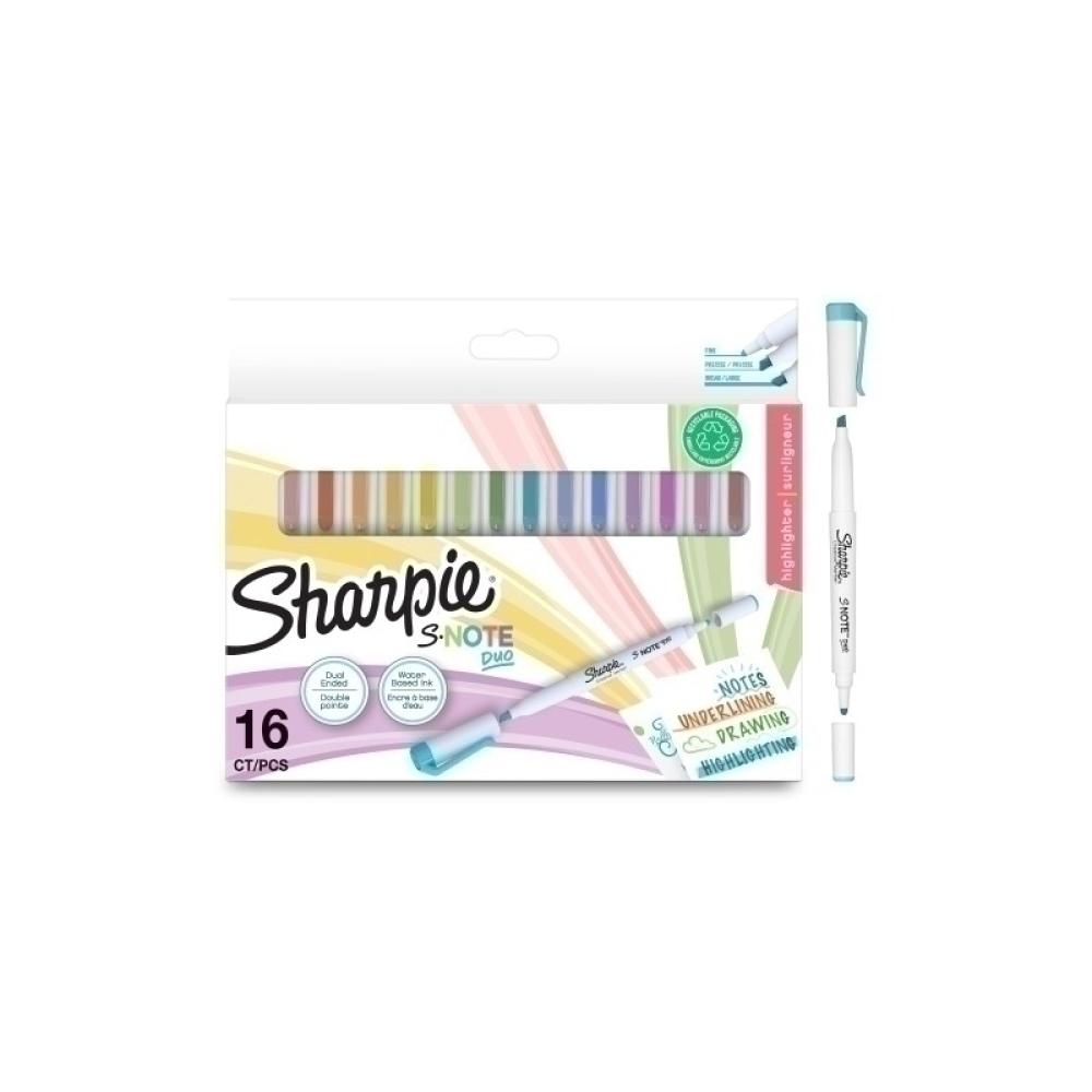 Sharpie - 2182115 marcador 16 pieza(s) Azul, Marrón, Verde, Naranja, Rosa, Púrpura, Amarillo