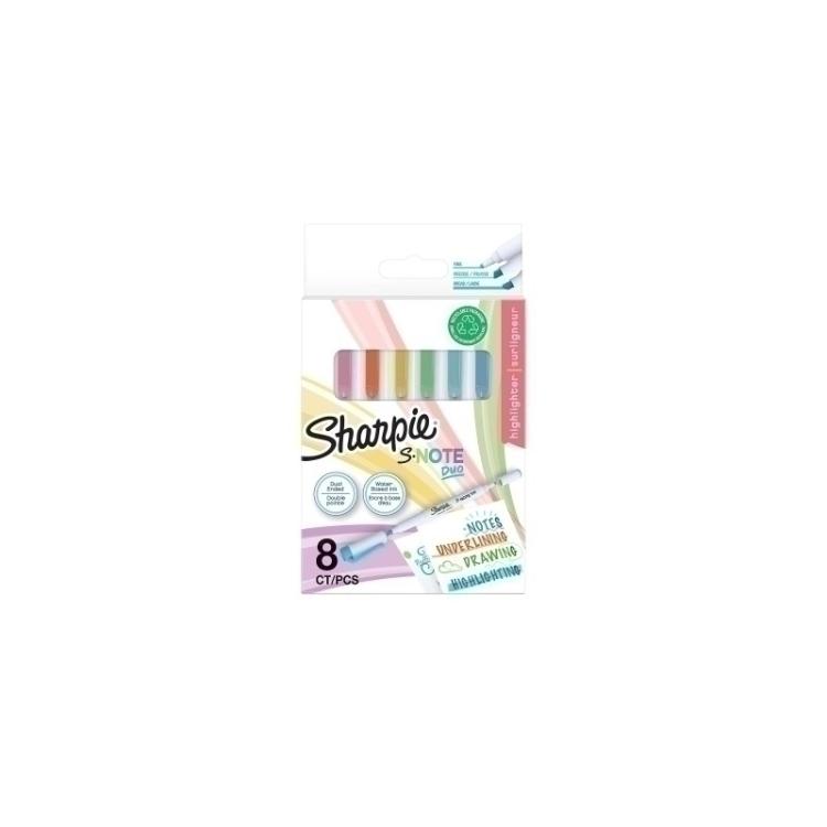 Sharpie - 2182116 marcador 8 pieza(s) Azul, Verde, Naranja, Rosa, Amarillo